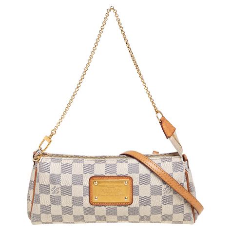 louis vuitton eva clutch pochette damier azur bag|eva clutch Louis Vuitton.